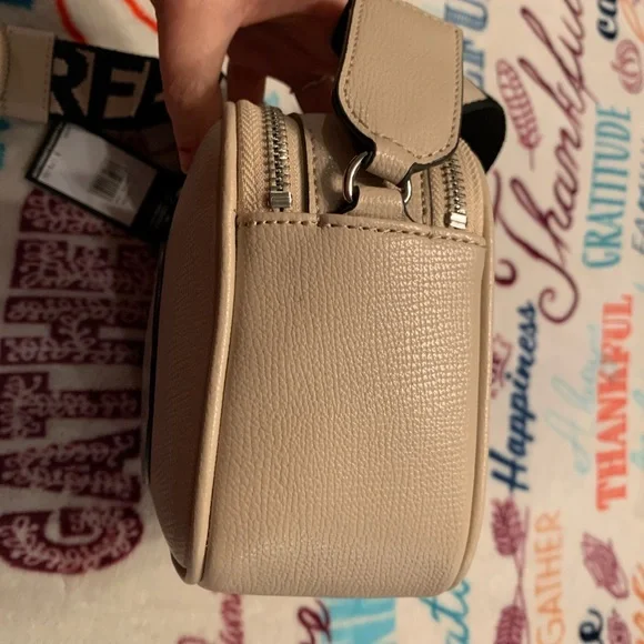 Karl Lagerfeld Paris Beige Crossbody Bag. NWT. - Picture 7 of 16